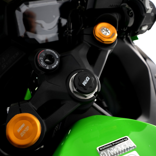 R&G Top Yoke Cap for Kawasaki ZX-25R '20- & ZX-4R(R) (SE) ’23-